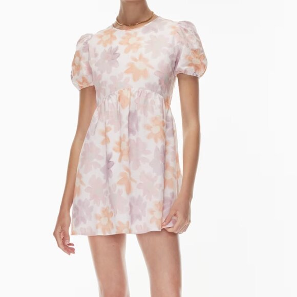 Aritzia Dresses & Skirts - Aritzia Sunday Best saida dress Puff-sleeve babydoll dress